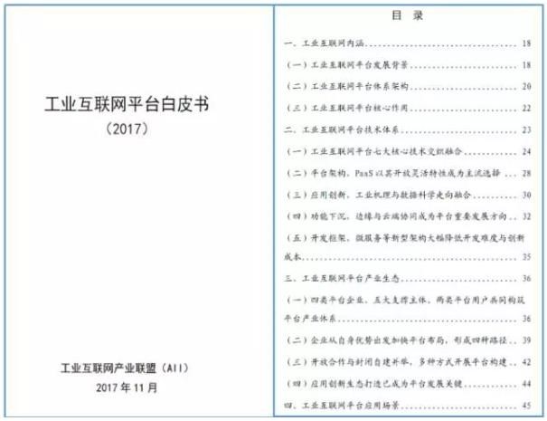工業互聯網平臺白皮書